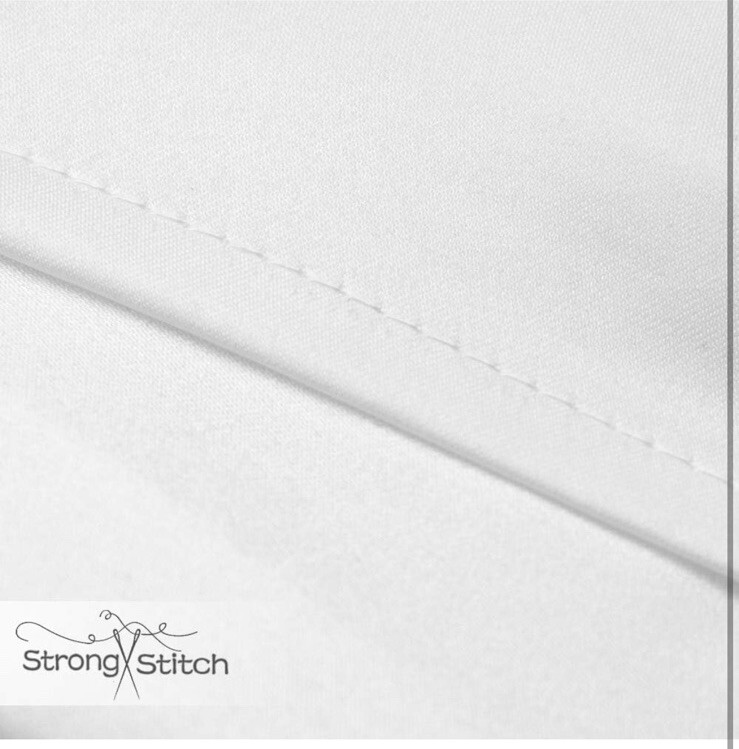 Adubor Satin Pillowcase 2 Pack Silky (White, 20''x26'')