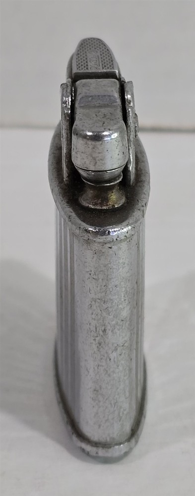 Vintage MC Ronson Lighter Chrome Refillable Untested Made in USA