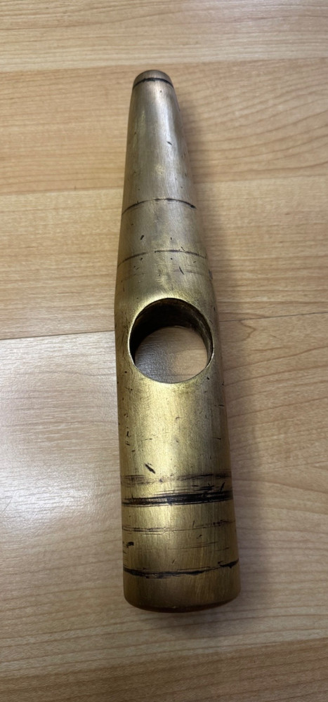 Unique Solid Brass Drift / Setting Hammer 6.5 lb Head American Hickory Handle