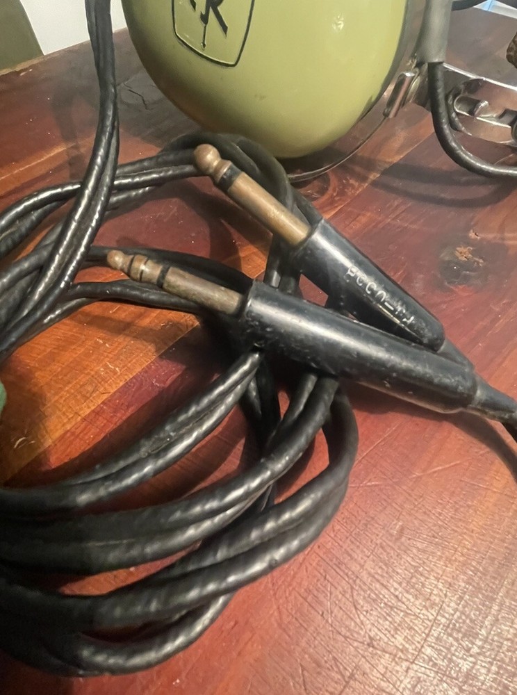 David Clark Model 10BB/F Aviation Headset microphone AS IS NOT TESTED
