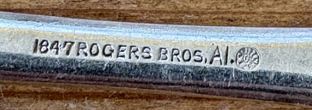 Rogers Co Al 1847 SPOON~Silver Plate