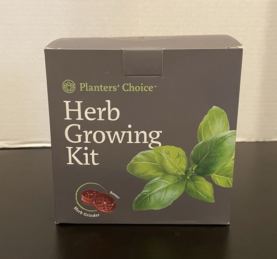 Planter's Choice Herb Growing Kit 18 pc. Kit New Open Box