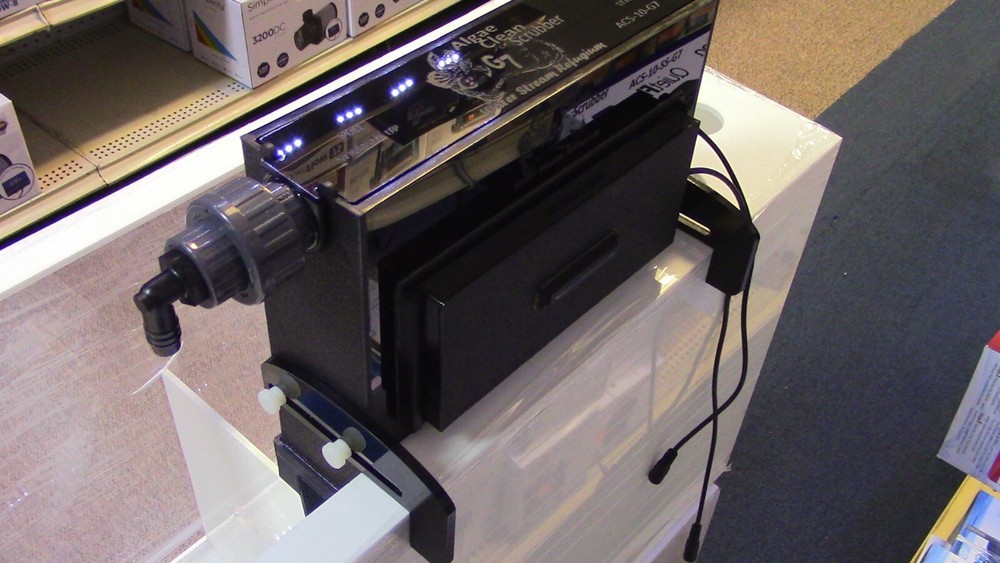 Algae Clean Scrubber Hang on Sump ACS-10-SS-G7 with NEW Algae Flex Screen.