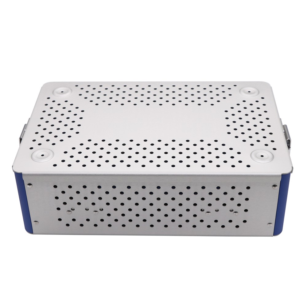US Double Layer Sterilization Tray Case Box General Type Surgical Instrument