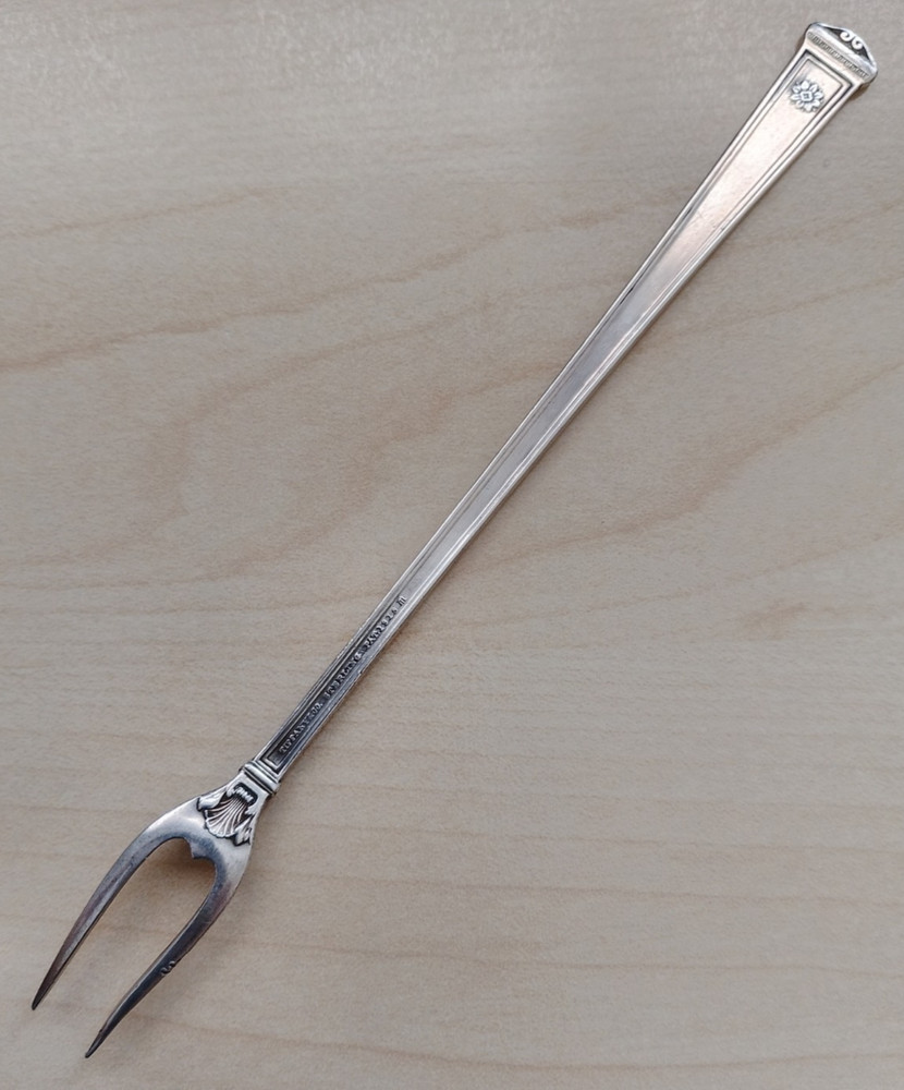 TIFFANY - Antique - Solid Silver - Pickle Fork