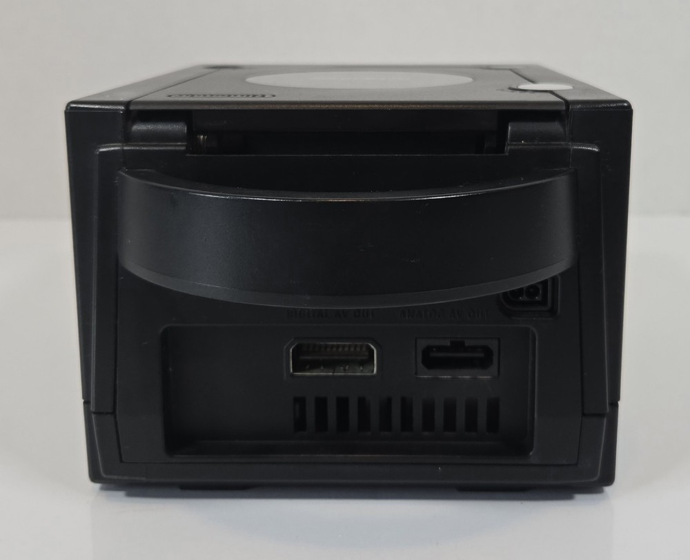 Nintendo GameCube Black Console Bundle Controller Memory Card 2 Games DOL-001