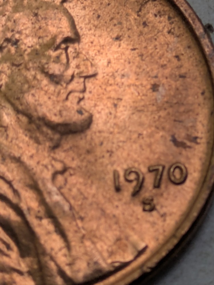 1970-S SMALL DATE Lincoln Memorial Cent Uncirculated