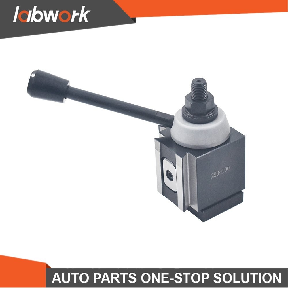 Labwork AXA 250-100 Piston Type Quick Change Tool Post Holder For Lathe 12"