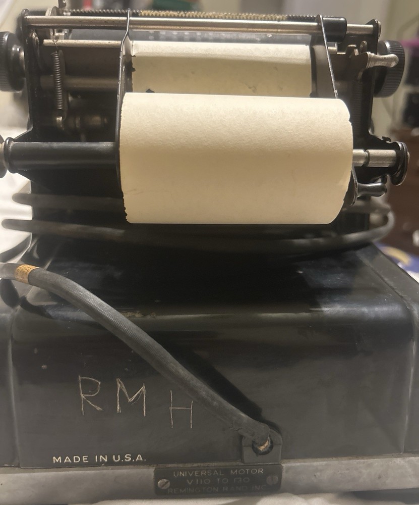 Remington Rand Vintage Adding Machine Calculator