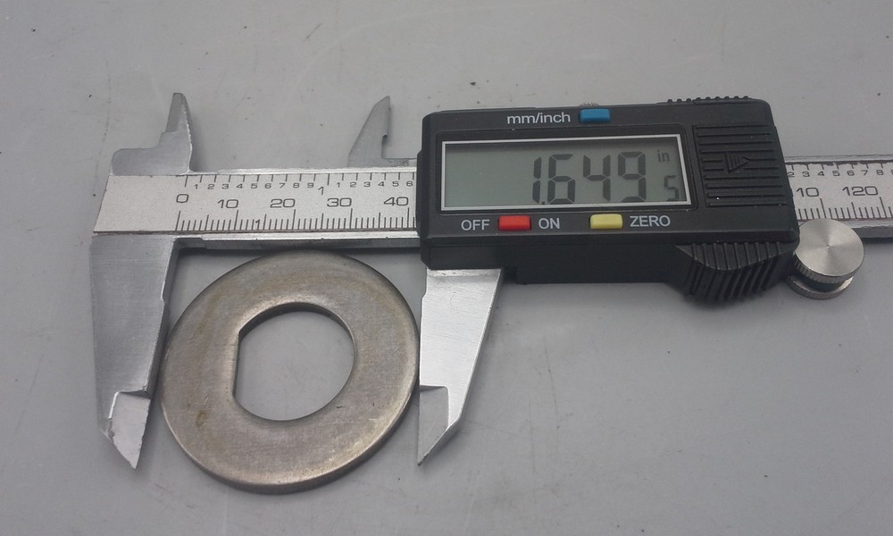 Trailer Axle Spindle Nut Kit 3500# UFP Dexter 13/16" with "bottle cap", washer