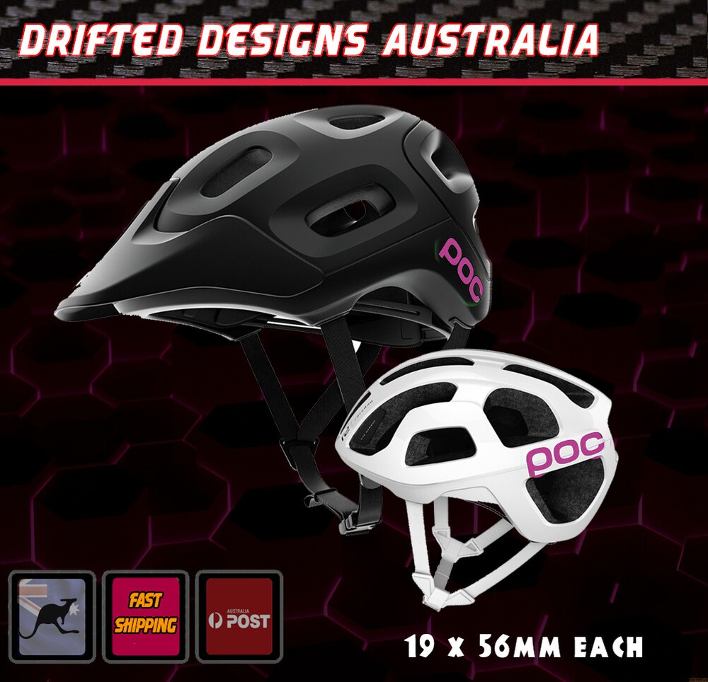 POC Style replacement Decals - set of 3 inc postage