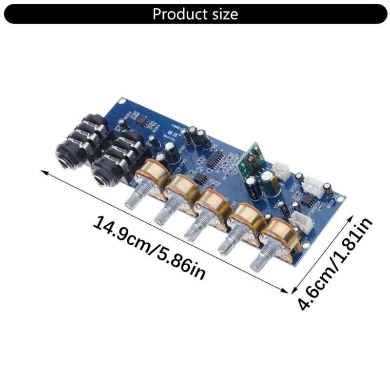 Microphone Preamp PT2399 Base Reverbs and Delay Effects Board for Microphones