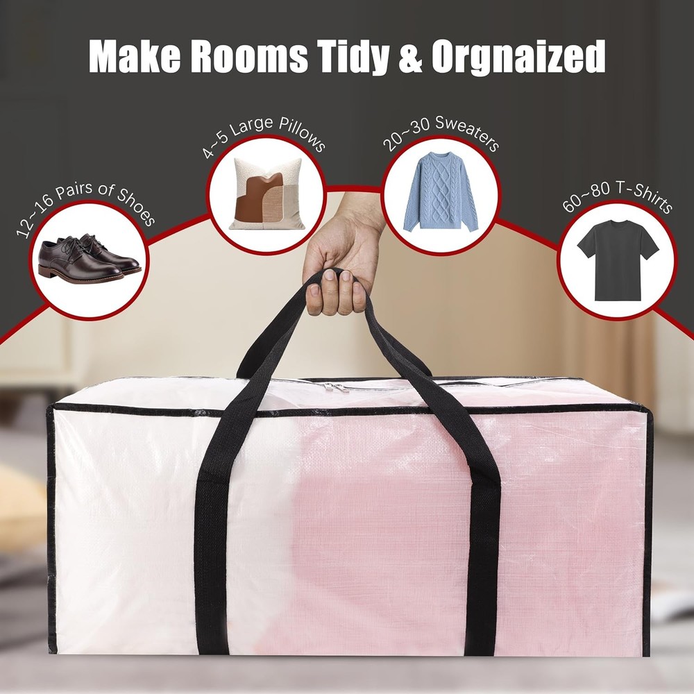 Extra Large Moving Bags Zippered