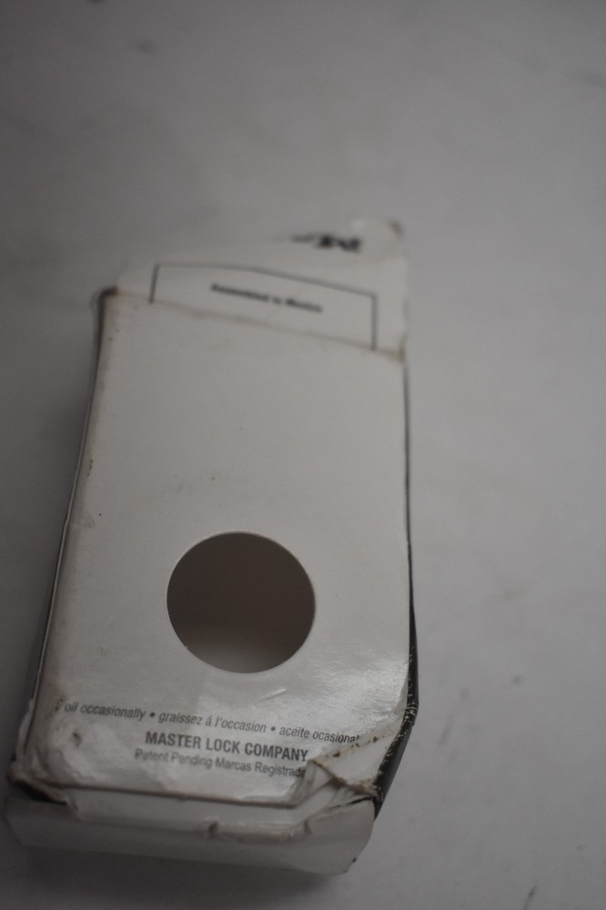 Master Lock Dial Combination Padlock Locker Gym Spin Wheel Padlock w Code