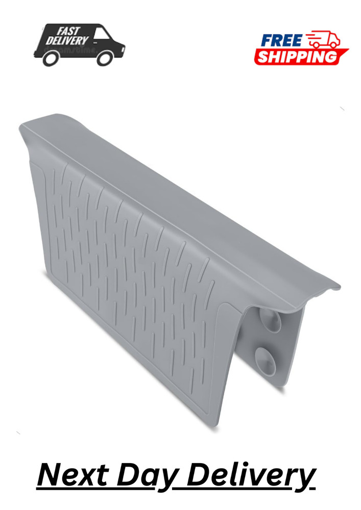 Kitchen Sink Saddle Mat Divider Protector Soft No Odor No Stains 12.83x11.1 Inch