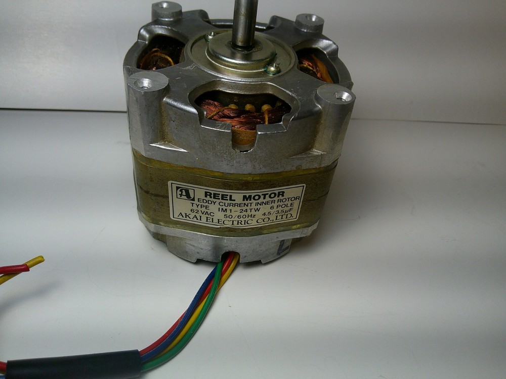 AKAI GX 400D SS LEFT SUPPLY MOTOR TESTED WORKING
