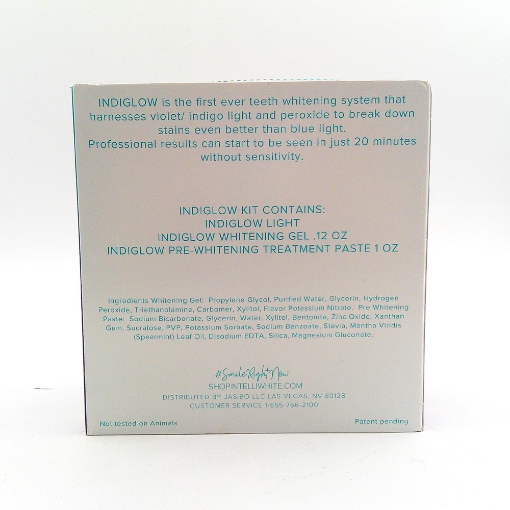 New IntelliWHiTE Indiglow Teeth Whitening Light System
