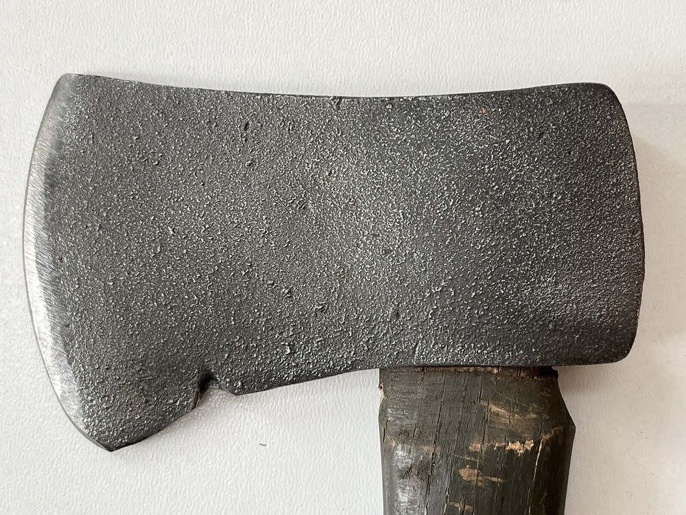 U.S. WWII Green Handle Hatchet, Original Handle, Sand Casted Head, Excellent!!