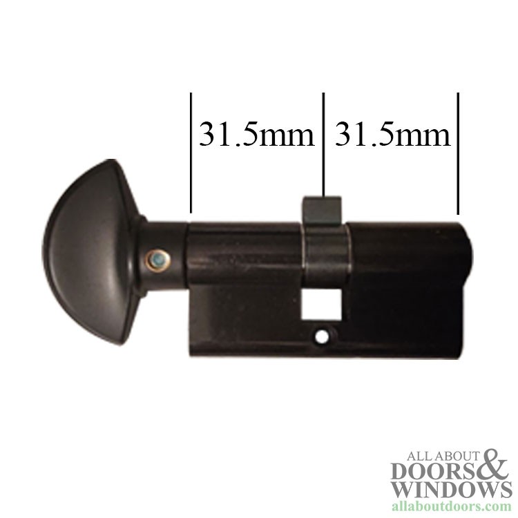 Hoppe Square Modern Multipoint Lock Handle Set Keyed Active Euro Profile