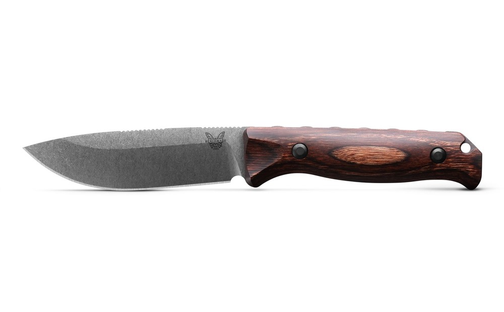 Benchmade 15002 Saddle Mountain Skinner Fixed-Blade Knife, Drop-Point