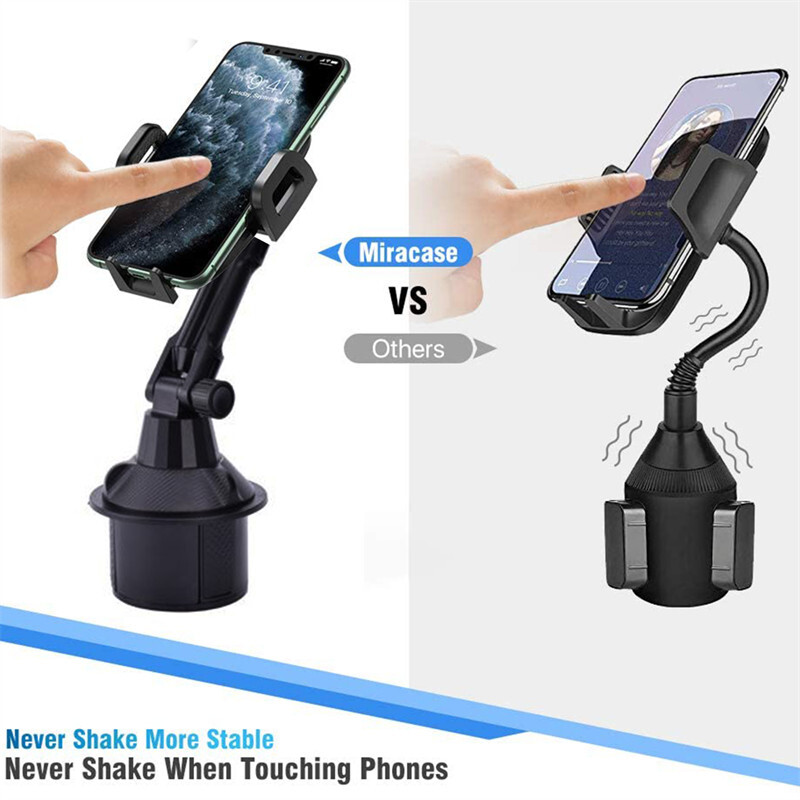 Upgraded Version Adjustable Car Cup Stand Car Holder Mount Cradle For Cell Phone