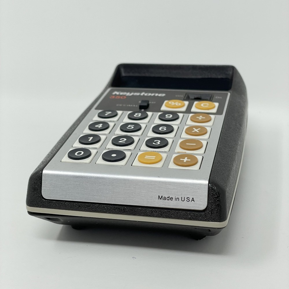Berkey Keystone 350 Working Vintage Calculator Model 375 - Tested