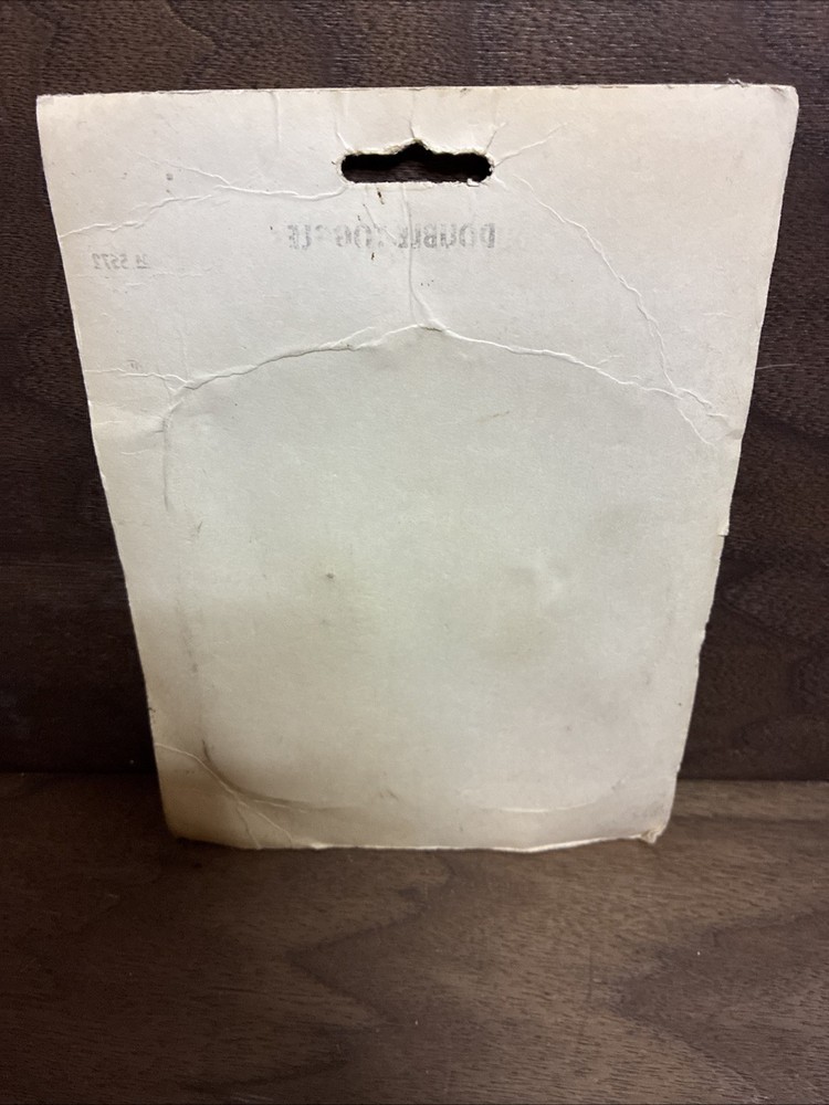 Vintage Sears Double Toggle Light Switch Cover White/Gold