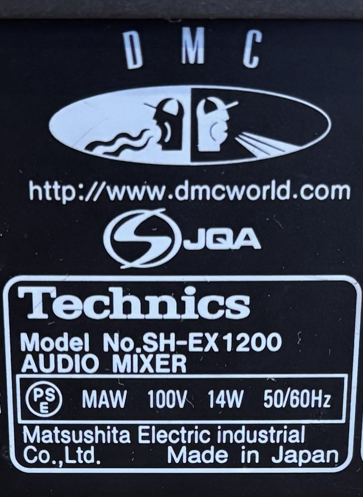 Technics mixer SH-EX1200 black