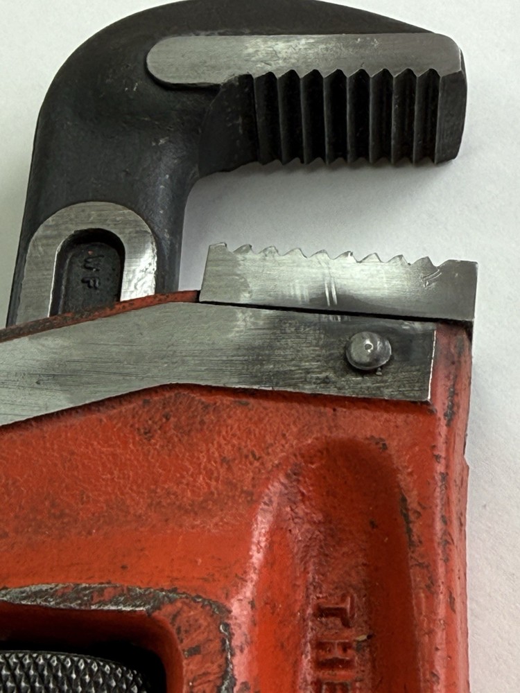 12” Ridgid Pipe Monkey Wrench Adjustable Heavy Duty Ridge Co. Elyria O. USA