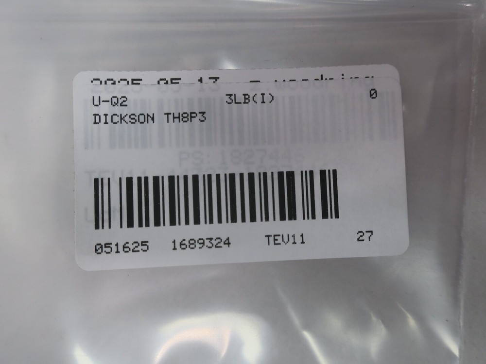 Dickson TH8P3 Chart Recorder