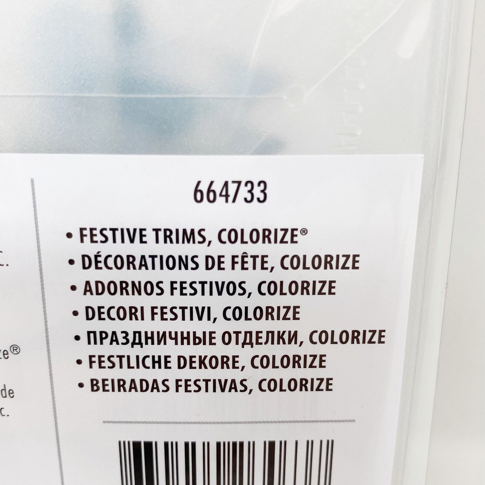 Sizzix Thinlits Tim Holtz Festive Trims Colorize Christmas Cutting Dies 664733