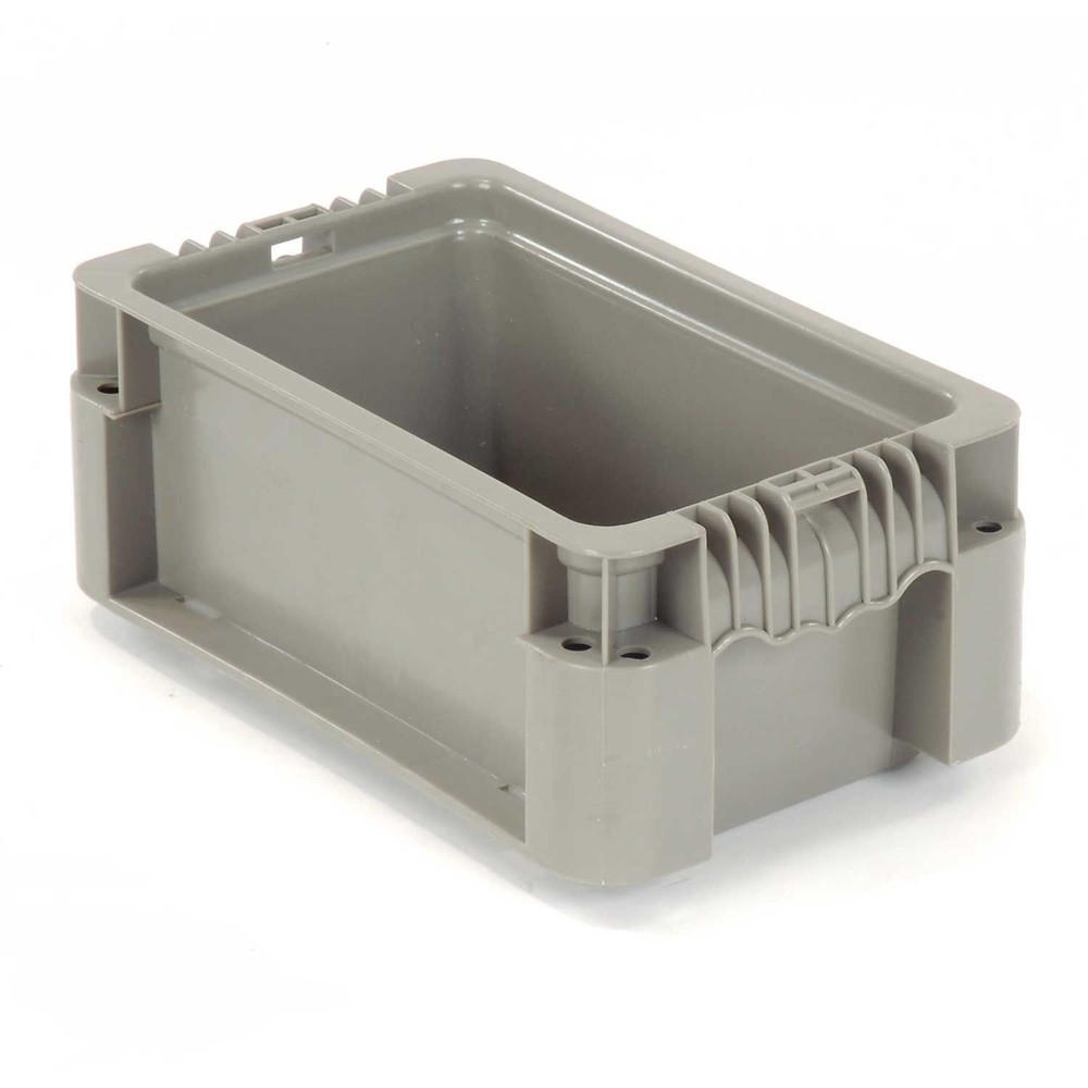 Stackable Straight Wall Container Solid - RSO1207-05 - 12 x 7- 3/8 x 5