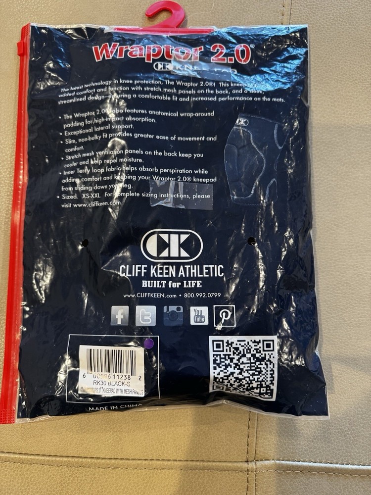 Cliff Kleen Wraptor 2.0 Knee Pad