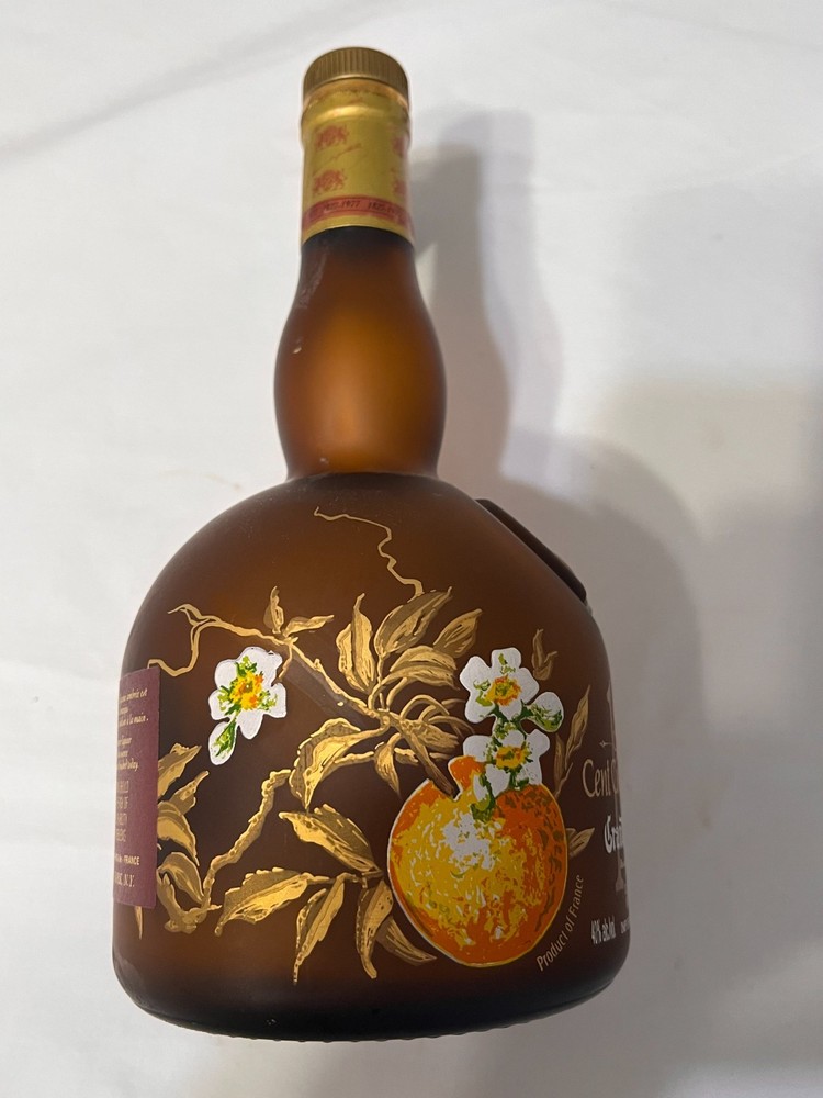 Grand Marnier Liqueur Cuvee du Cent Cinquantenaire 150 Anniversary Empty Bottle