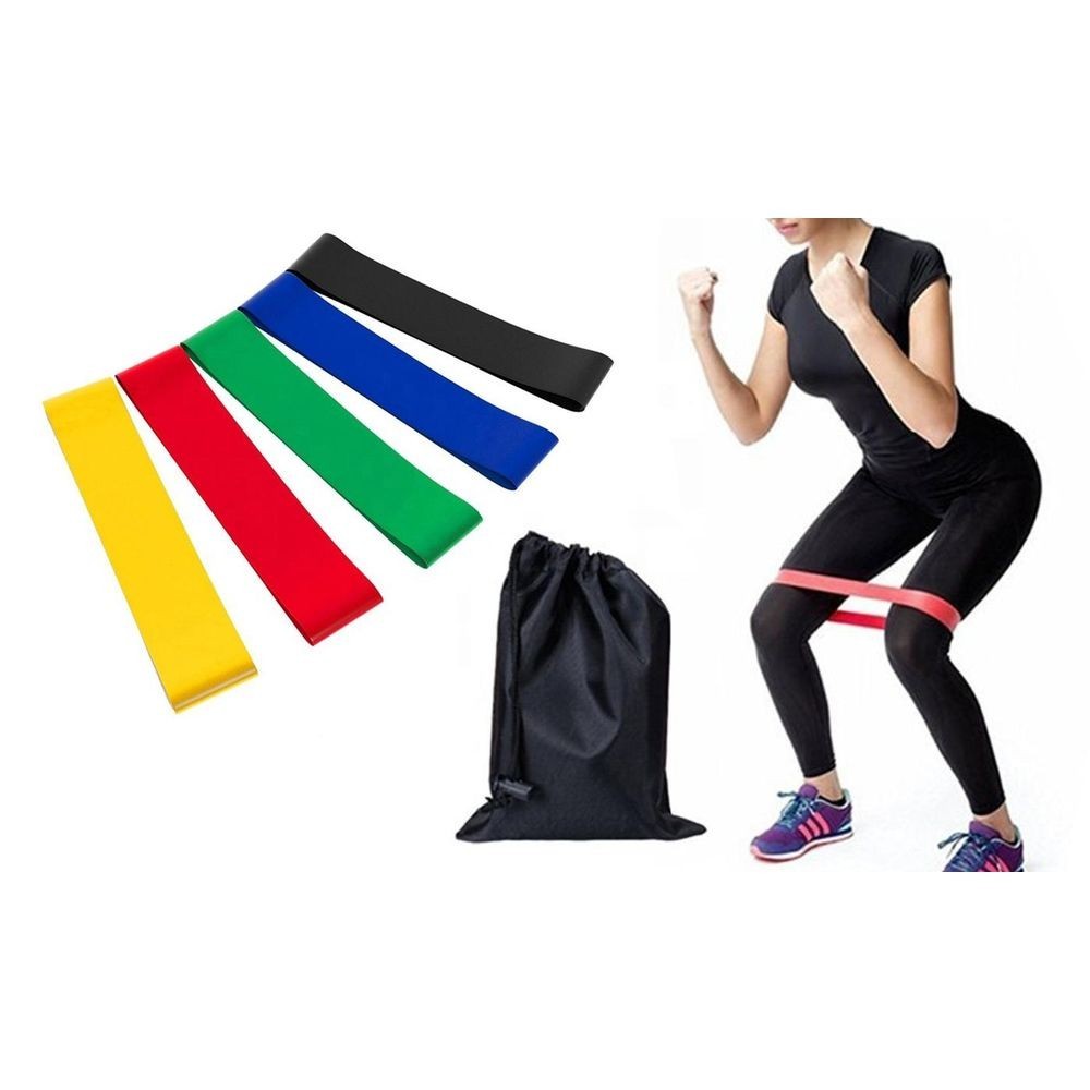 6-Piece Resistance Exercise Band Set