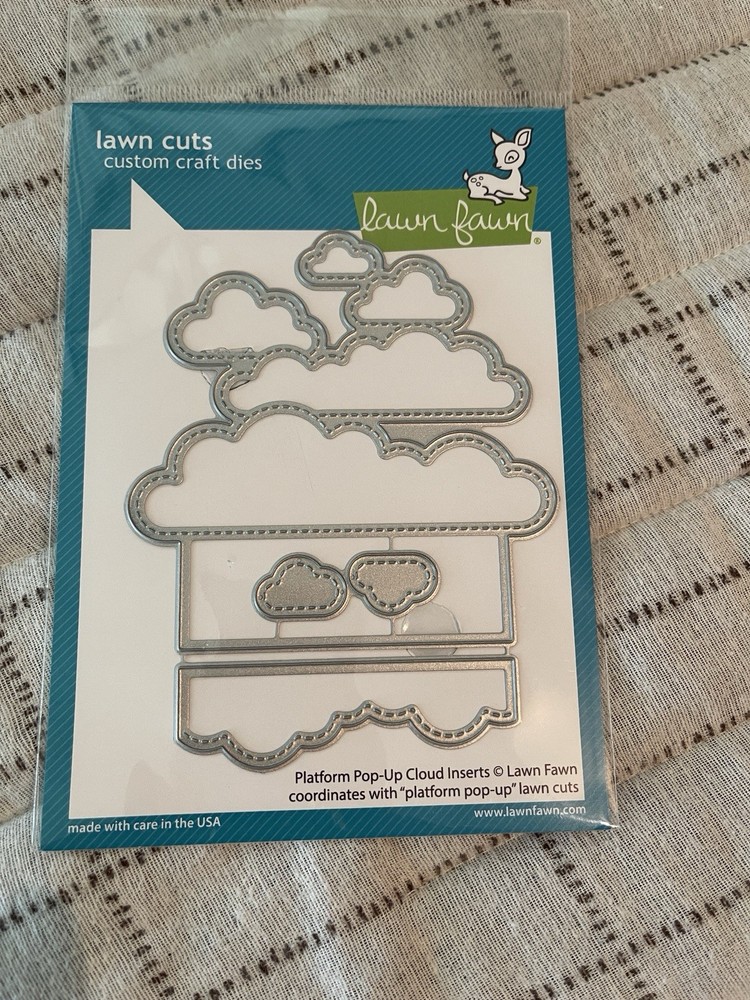 Lawn Fawn - Platform Pop- Up Cloud Inserts Dies