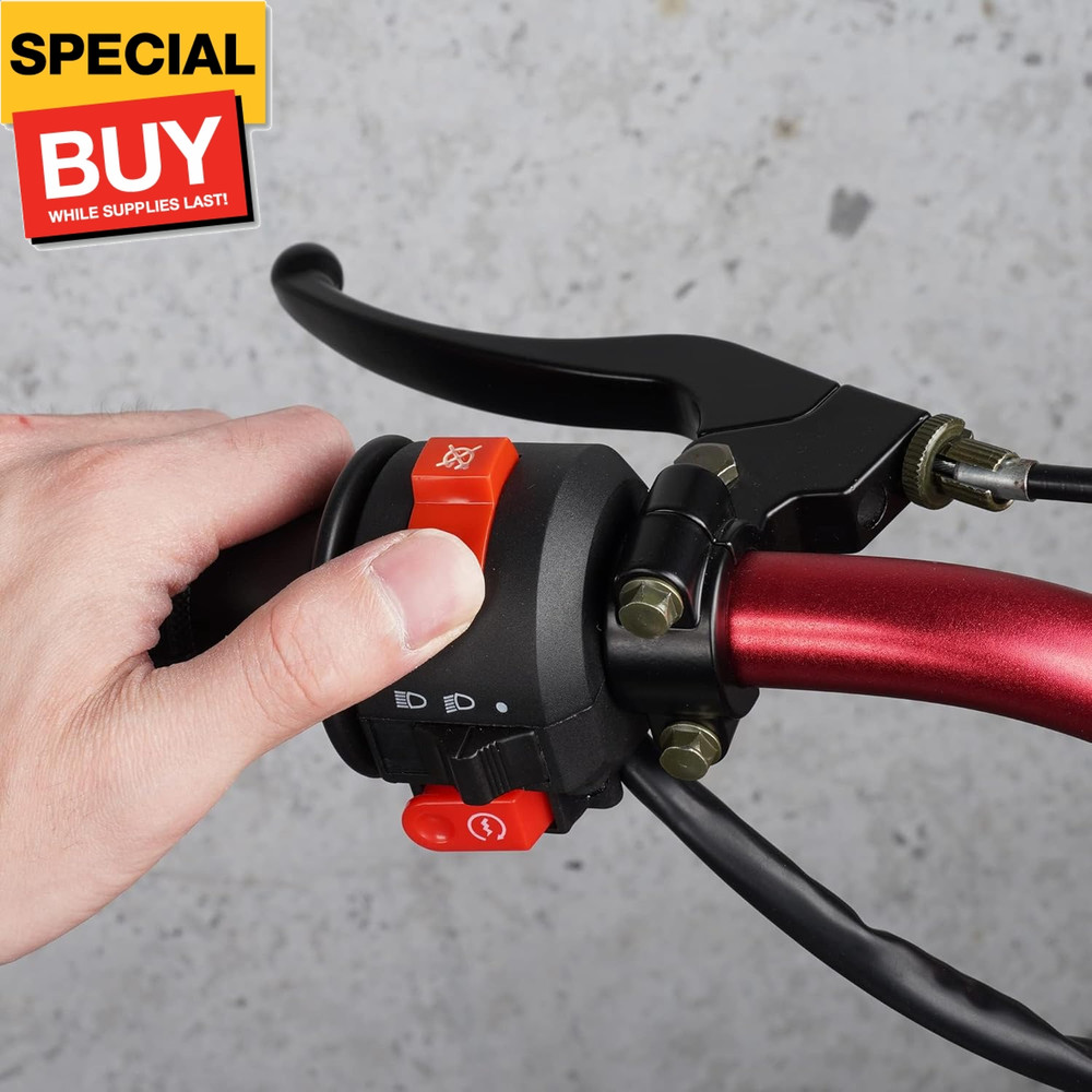 Left Kill Light Starter Switch 8 Wire 3-Function for Taotao SunL Peace Eagle RoK