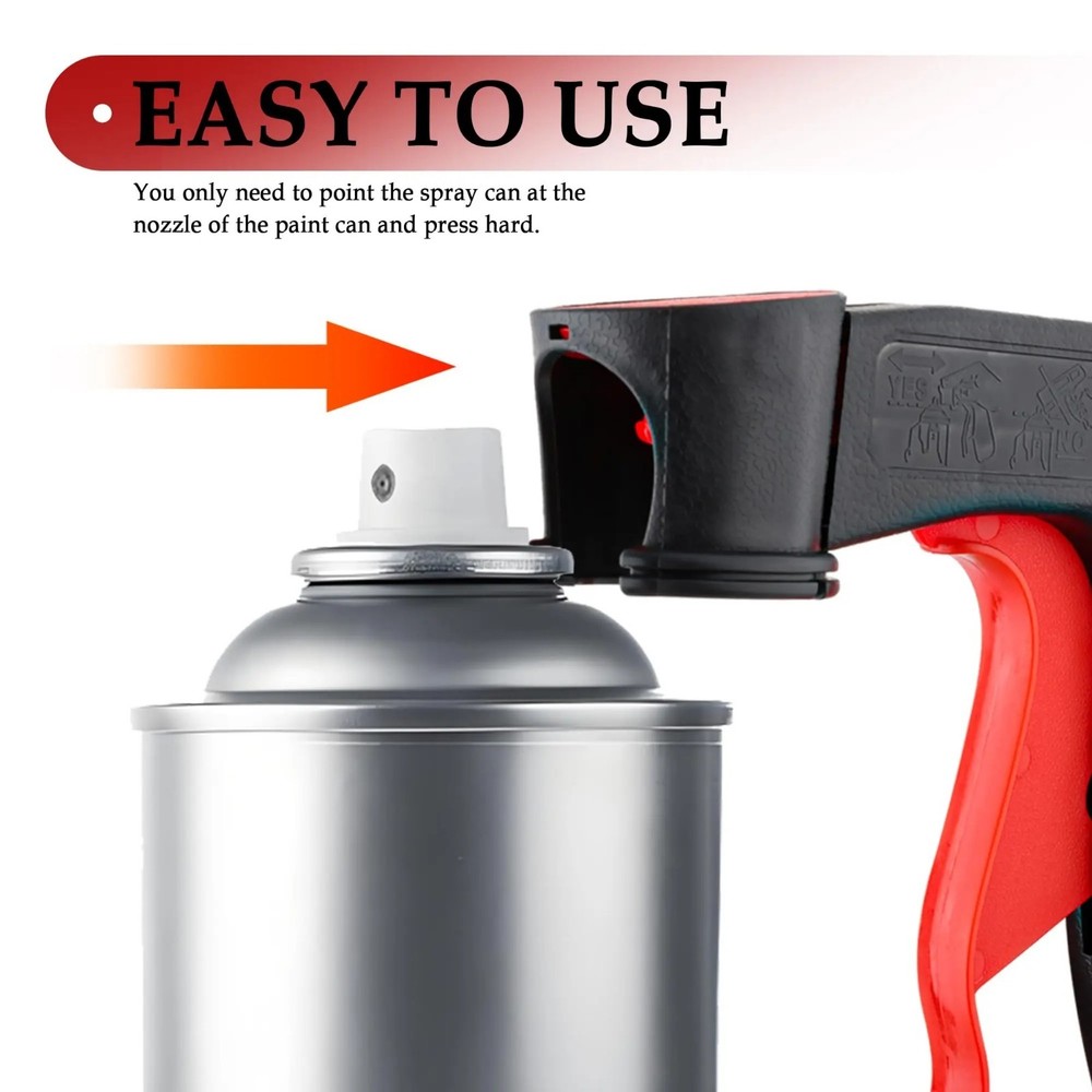 3pcs Car Spray Can Trigger Handle: Reusable Paint Sprayer Grip Tool - NEW