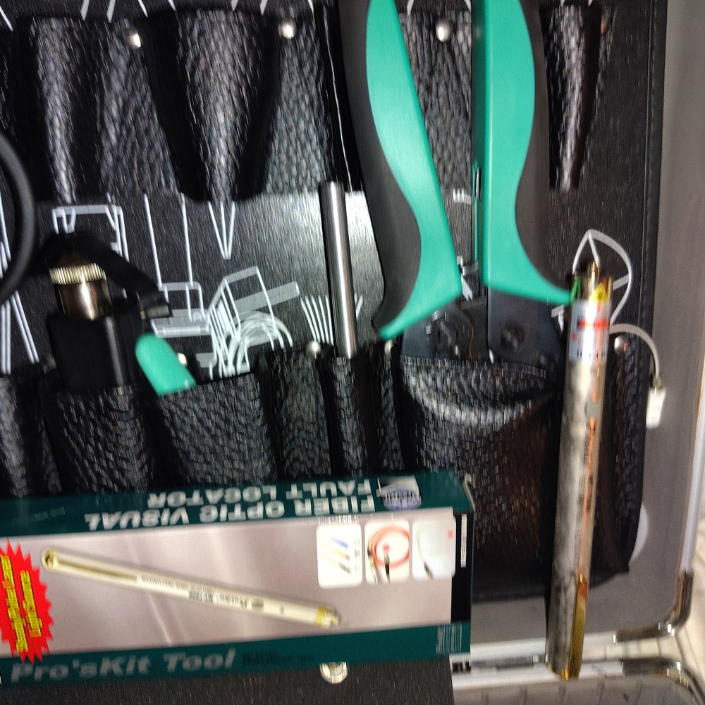 Eclipse Tools Pro'sKit Electronics Tool Kit with rigid case and variety of tools