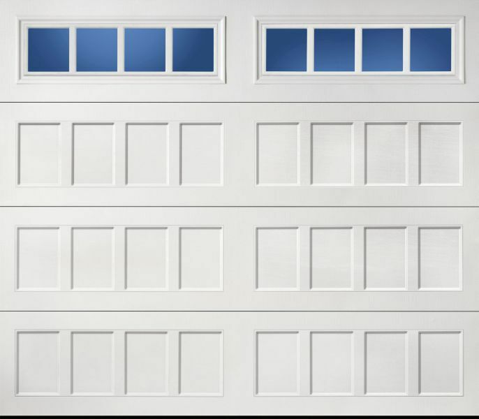 4 Amarr Thames Replacement Inserts for Long Panel AMARR Garage Doors White Thame