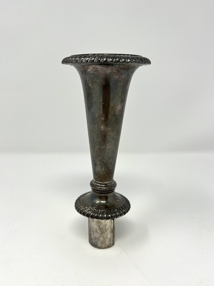Antique Silver Plated Candlestick (parts)