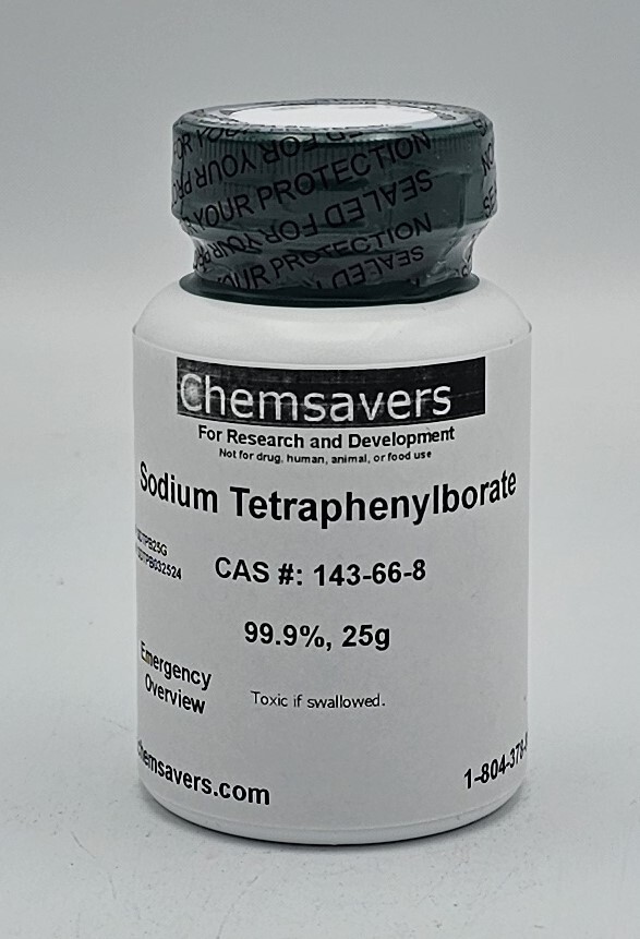 Sodium Tetraphenylborate, 99.9%, 25g