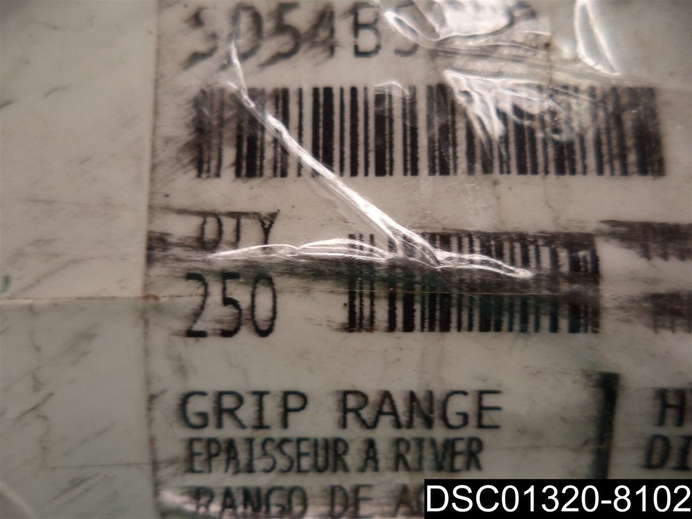 Qty= 250: POP Rivets Avdel SD54BS200