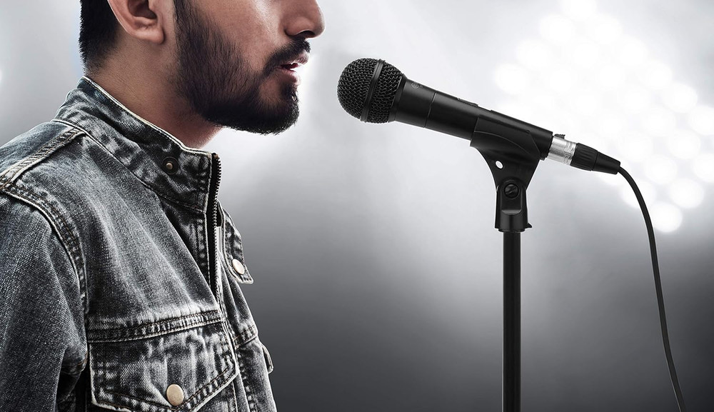 BY-BM58 Handheld Dynamic Vocal Microphone XLR, Black