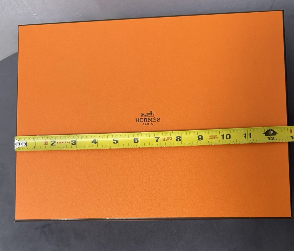 HERMES Empty Gift Box 12.75”x9.5”x4.75”