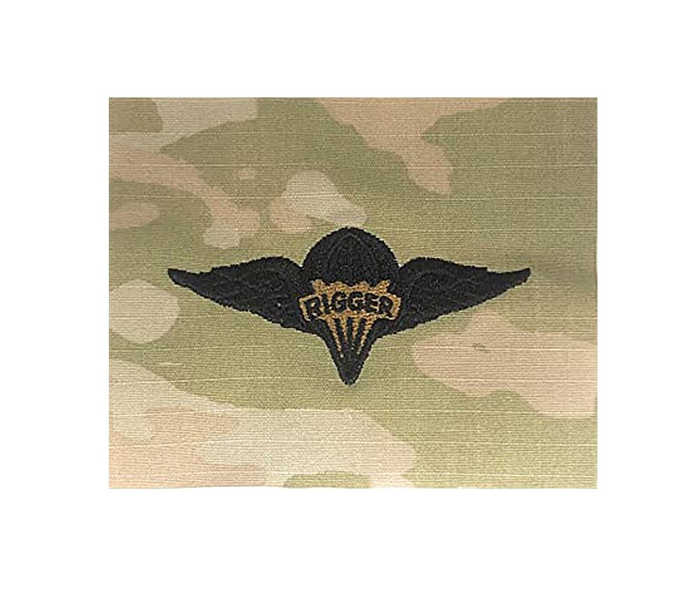 US Army Pararigger OCP Sew-on Badge