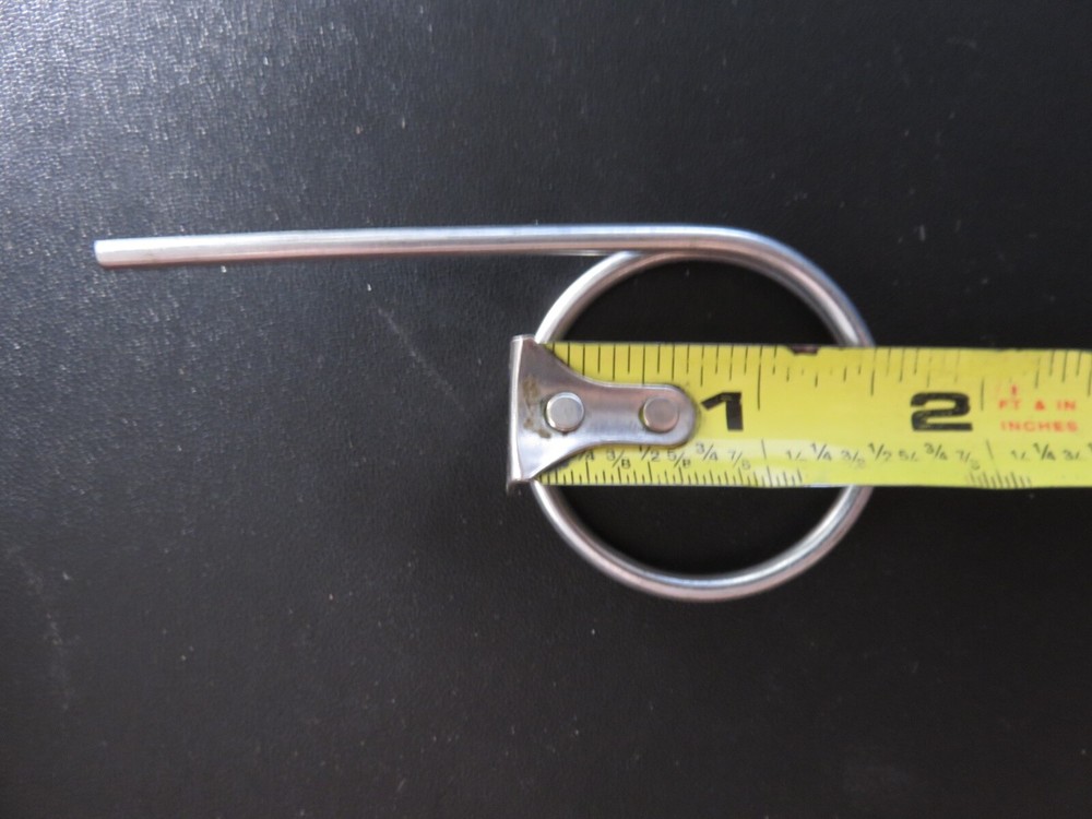 🔥🧯 5-FIRE EXTINGUISHER LOCK (STAINLESS STEEL-LARGE LOOP) SAFETY PULL PINS🔥🧯