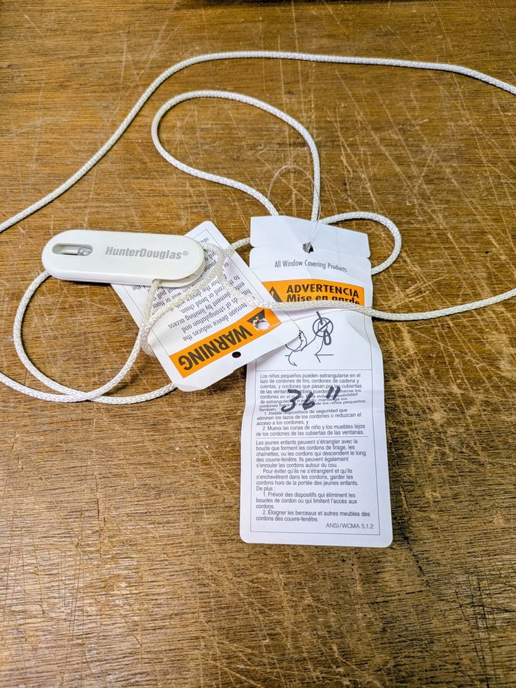 Hunter Douglass Pull Cords With Wall Mounts