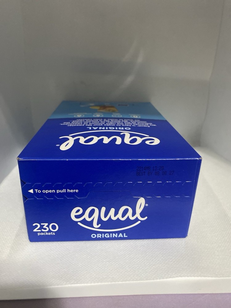 Equal Original Zero Calorie Sweetener 230 Packets, 8.1 oz