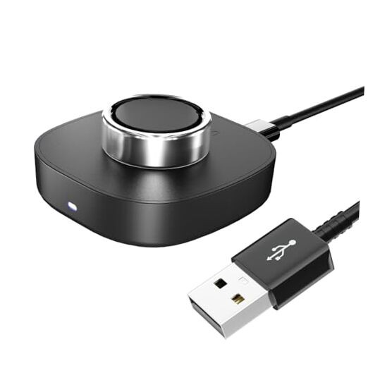 Charger for Oura Ring 4/ Ceramic - Size- Quick Charge Dock with 3FT USB-C 9